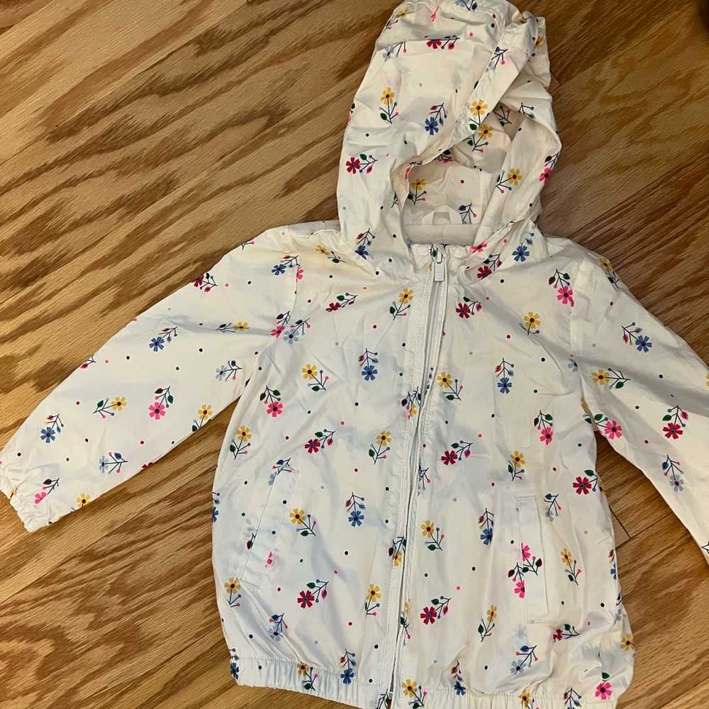 Rain jacket brand new never worn from gap